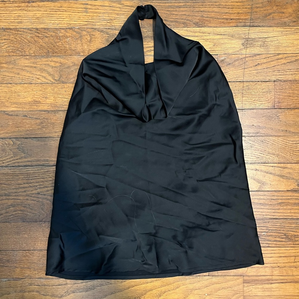 Abercrombie & Fitch Black Backless Dress